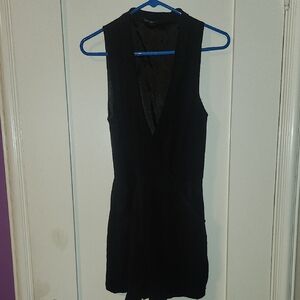 bebe Black Shorts Jumper